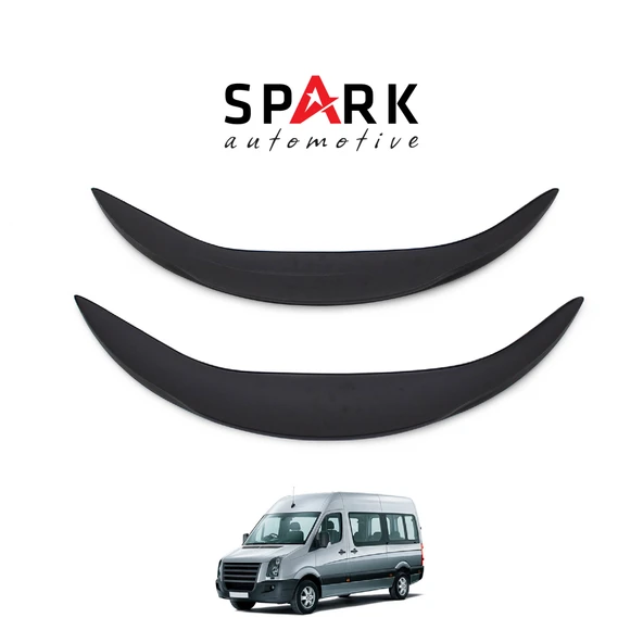 Volkswagen Crafter 2006-2012 Yıl Aralığı Uyumlu Arka Teker Kaplama 2 Parça ürün görseli 1