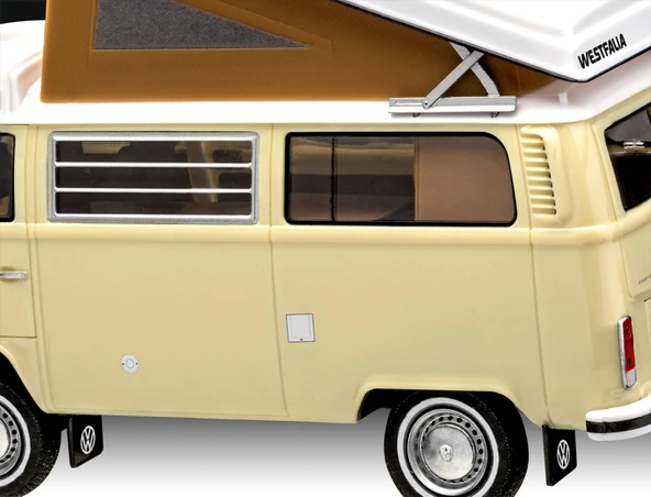 Revell 07676 1/24 VW T2 Camper - Resim 3