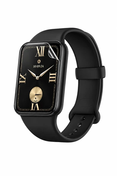 Xiaomi Smart Band 10 Pro Uyumlu  3 Adet Şeffaf Ultra koruyucu Nano Jelatin ürün görseli 1