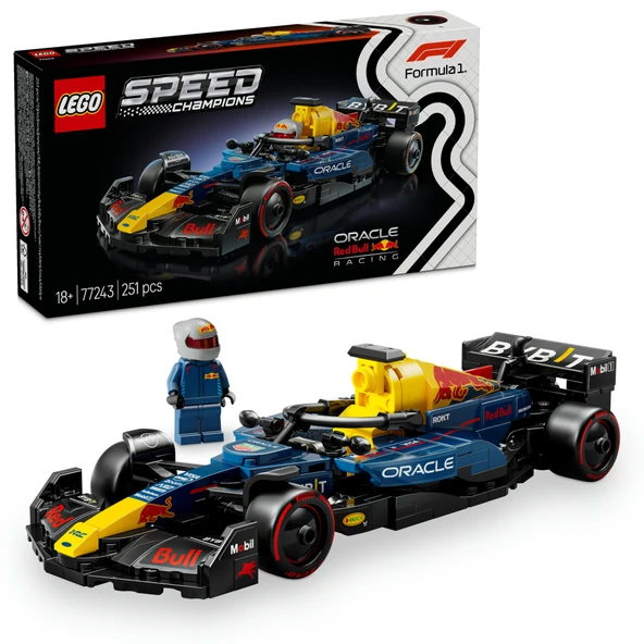 LEGO® 77243 Speed Champions Oracle Red Bull Racing RB20 F1 Yarış Arabası ürün görseli 1