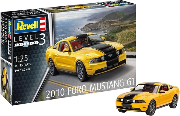 Revell 07046 1/25 2010 Ford Mustang GT ürün görseli 1