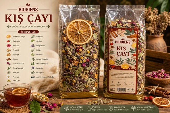 Biobiens Kış Çayı 200 Gr ürün görseli 1