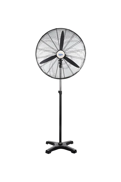 Hims HEF-A650 190W 65 cm Siyah 3 Kanatlı Sanayi Tipi Ayaklı Vantilatör ürün görseli 1