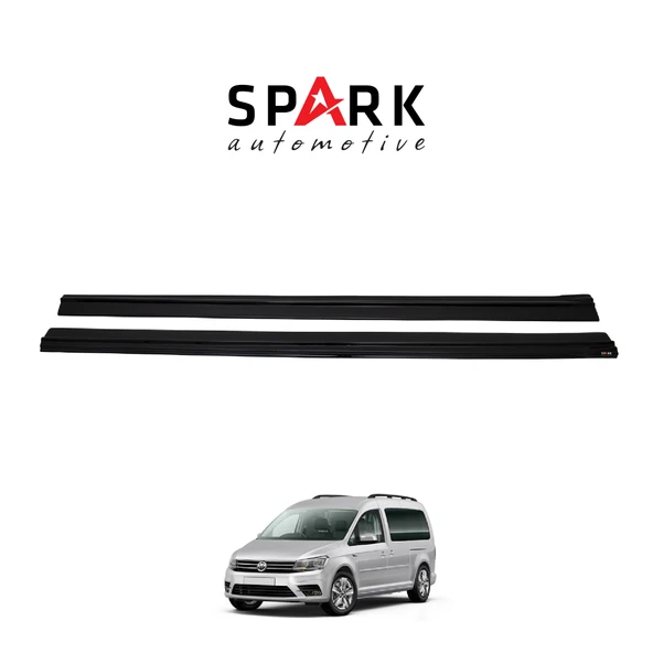 Volkswagen Caddy 2015-2020 Yıl Aralığı Uyumlu Yan Marşpiyel 2 Parça ürün görseli 1