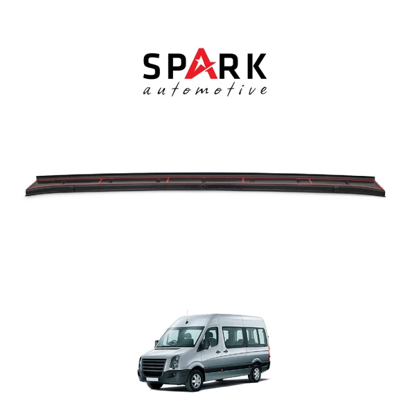 Volkswagen Crafter 2006-2012 Yıl Aralığı Uyumlu Arka Tampon Eşiği Parlak ürün görseli 1