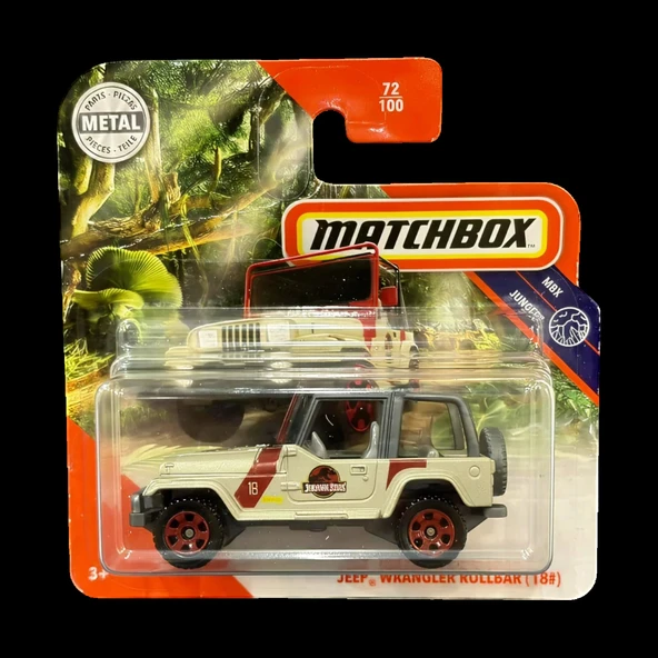 Matchbox Collectors Jeep Wrangler Rollbar (18#) ürün görseli 1