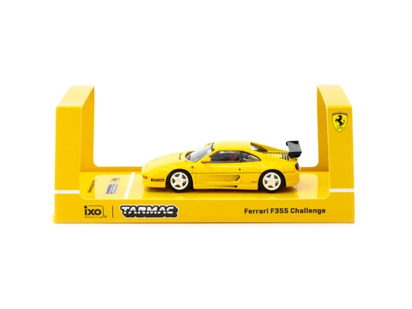Tarmac Works X iXO Models 1/64 Ferrari F355 Challenge Yellow ürün görseli 1