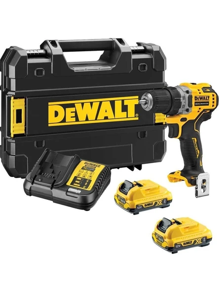 Dewalt DCD701D2 12 V Çift Akülü Vidalama Makinesi ürün görseli 1