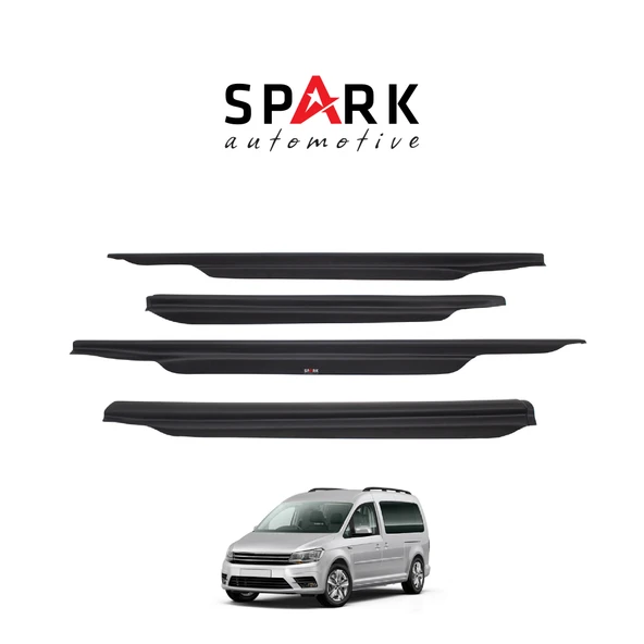 Volkswagen Caddy 2015-2020 Yıl Aralığı Uyumlu Yan Kapı Çıtası 4 Parça ürün görseli 1