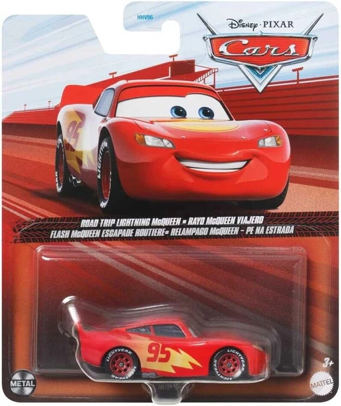 Disney Cars 1/64 Road Trip Lightning McQUEEN ürün görseli 1