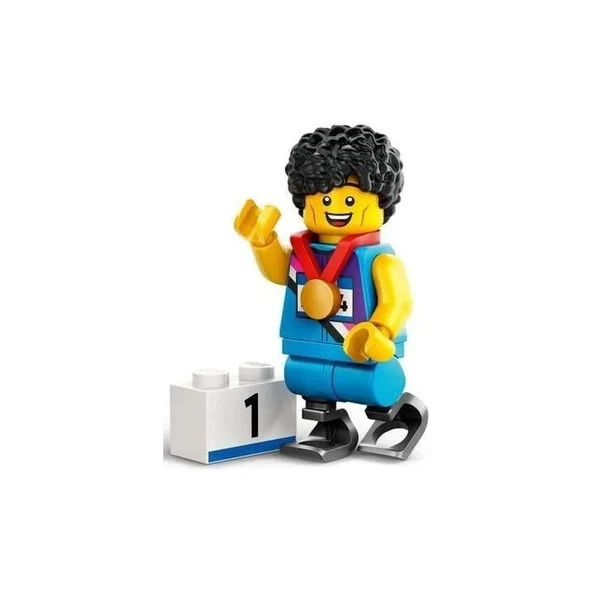LEGO® Minifigür 71045 - Seri 25 - 4 Sprinter ürün görseli 1