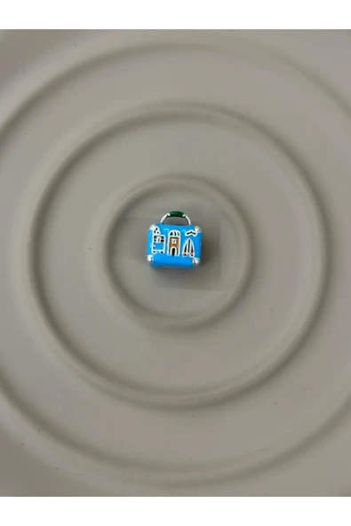 “Seyahat Rüyası” Bavul Dangle Charm ürün görseli 1