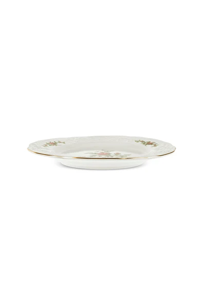 Karaca Vintage Rose Pasta Tabağı 20 cm Krem - Resim 4