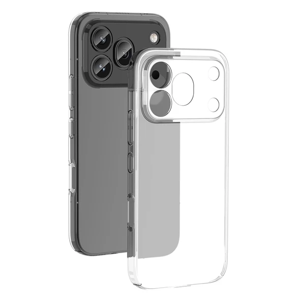 Honor 600 Pro 5G Kamera Korumalı M-Safe Şarj Özellikli Şeffaf London Sert PC Kapak Kılıf Kamera Korumalı MagSafe Şarj Özellikli Lüx Şeffaf London Silikon Kapak ürün görseli 1