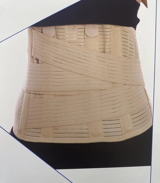 ÇELİK BALENLİ LUMBOSACRAL KORSE SİYATİK BEL FITIĞI ürün görseli 1