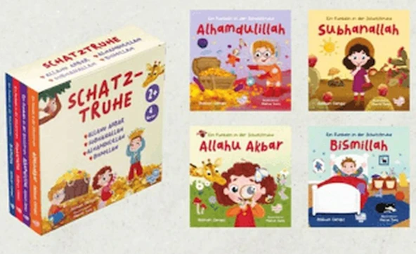 Schatz-Truhe- Almanca Hazine Sandığı (4 Kitap) ürün görseli 1