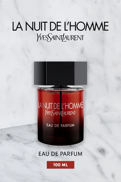 YVES SAİNT LAURENT YVES SAİNT LAURENT La Nuit De L'homme EDP 100 ml Erkek Parfüm 3614272648333 ürün görseli 1