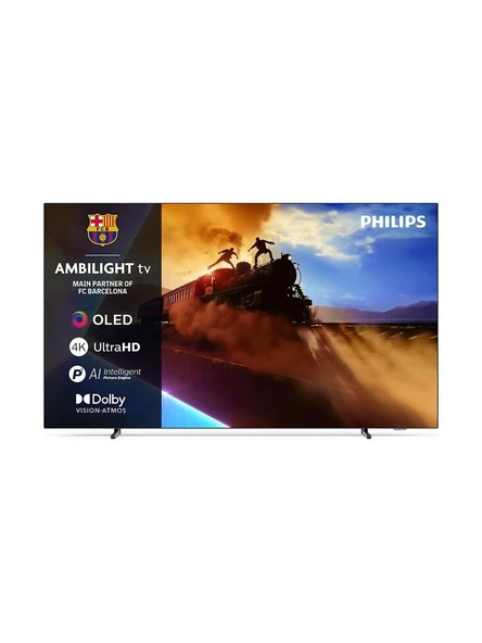 Philips 55OLED760 4K Ultra HD 55" 140 Ekran Uydu Alıcılı Smart Ambilight OLED TV ürün görseli 1