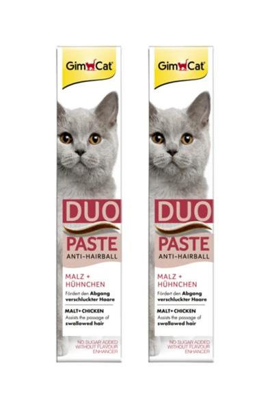 Duo Paste Anti Hairball Tavuklu Malt Kedi Macunu 50 gr x 2 Adet ürün görseli 1