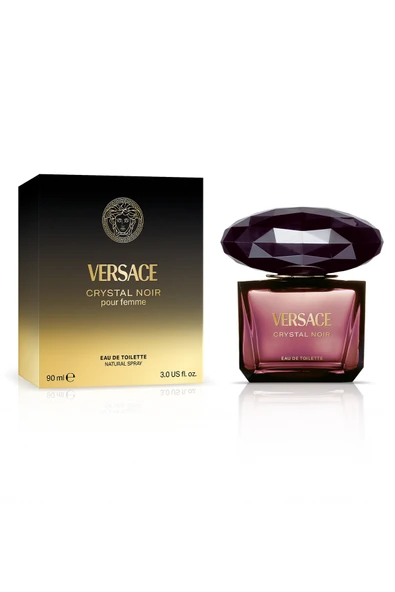 VERSACE VERSACE Crystal Noir Edt 90 ml Kadın Parfümü - Resim 2