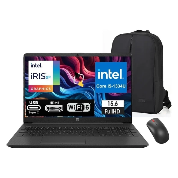 250 G10 Intel Core I5 1334U 8gb 512GB Windows 11 Pro Fhd 15.6" Dizüstü Bilgisayar Snertech Çanta+Mouse ürün görseli 1