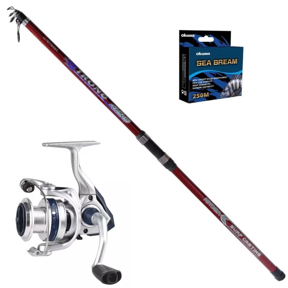 Okuma Aria 6000 - Remixon Strong 420cm Surf Olta Seti ürün görseli 1