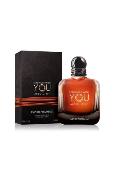 GİORGİO ARMANİ GİORGİO ARMANİ Armani Stronger With You Absolutely Erkekler için Eau de Parfum 100ml ürün görseli 1