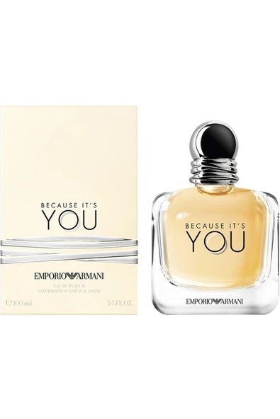 EMPORİO EMPORİO Marka: Armani Because It's You Edp Kadın Parfüm 100 Ml Kategori: Parfüm ürün görseli 1