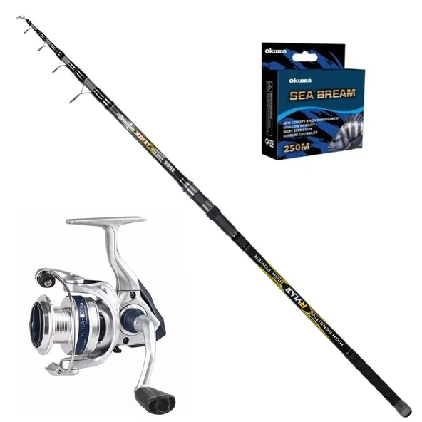 Okuma Aria 6000 - Ryuji Aragon 390cm Surf Olta Seti ürün görseli 1
