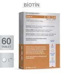 Goodday Biotin 5000 mcg 60 Tablet - Resim 4