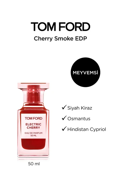TOM FORD TOM FORD -Private Blend Cherry Smoke EDP 50ml ürün görseli 1