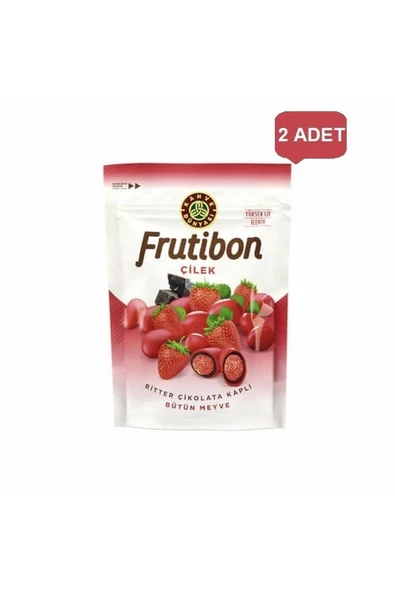 Kahve Dünyası Çilek Frutibon 50 GR x 2 Adet ürün görseli 1