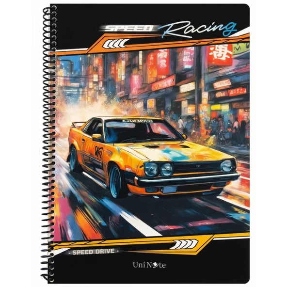 CINAR CARS DEFTER A4 SPR.PP KAPAK 72 YP.KAR 71480 ürün görseli 1