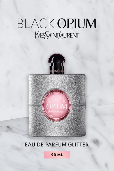 YVES SAİNT LAURENT YVES SAİNT LAURENT Black Opium Glitter - Eau de Parfum 90 ml ürün görseli 1