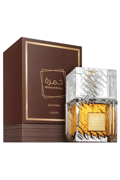 LATTAFA LATTAFA Khamrat Coffee Eau De Parfum 100ml Unisex Khamrah Qahwa ürün görseli 1