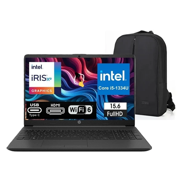250 G10 Intel Core I5 1334U 8gb 512GB Windows 11 Pro Fhd 15.6" Dizüstü Bilgisayar Snertech Çanta ürün görseli 1