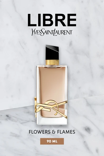 YVES SAİNT LAURENT YVES SAİNT LAURENT Libre Flowers & Flames EDP 90 ml Kadın Parfüm 3614274151701 ürün görseli 1