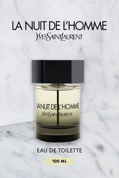 YVES SAİNT LAURENT YVES SAİNT LAURENT La Nuit De L'homme EDT 100 ml Erkek Parfüm 3365440375079 ürün görseli 1