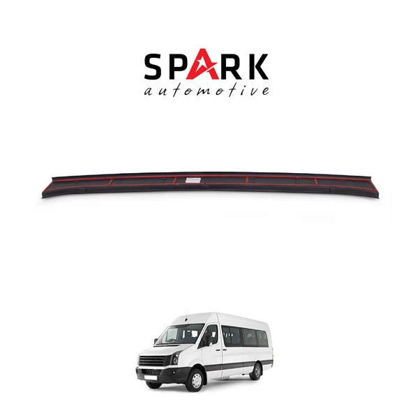 Volkswagen Crafter 2012-2017 Yıl Aralığı Uyumlu Arka Tampon Eşiği Mat ürün görseli 1