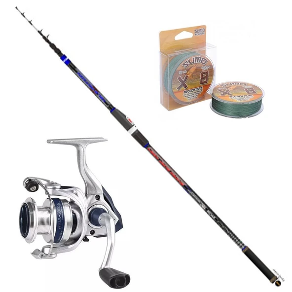 Okuma Aria 6000 - Ryobi Shiro 400cm Surf Olta Seti ürün görseli 1
