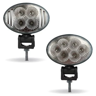 SERLO 4 LED EL150mm LED ÇALIŞMA LAMBASI OVAL ALT BAĞLANTI DÜZ CAM 0001.3731.000 ürün görseli 1