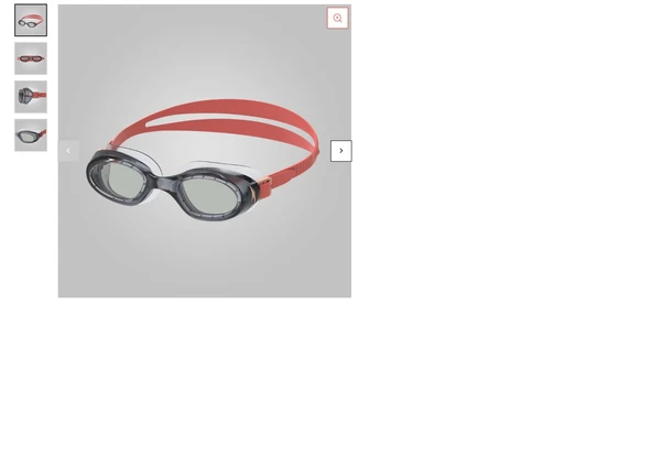 Speedo  Futura HYDROSPEX GOG JU BLK/RED Çocuk Yüzücü Gözlüğü SP8E000037004 ürün görseli 1