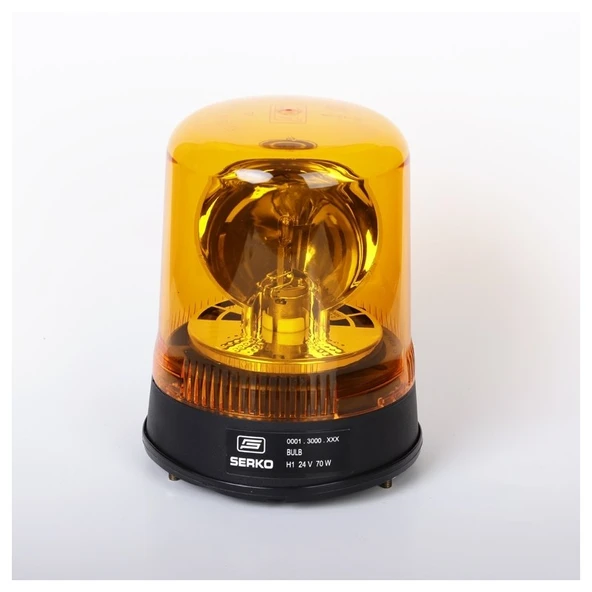 SERKO STANDART DÖNER LAMBA KOMPLE 24 VOLT SARI 0001.3000.006 ürün görseli 1