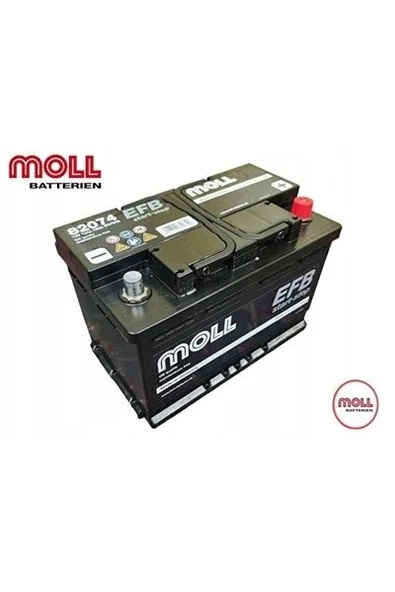 MOLL AFB - AGM STAR-STOP 12V 76 Ah ürün görseli 1
