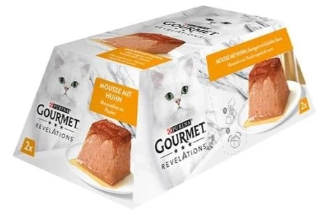Gourmet Revelations Tavuklu 2x57 gr Yetişkin Konserve Kedi Maması ürün görseli 1