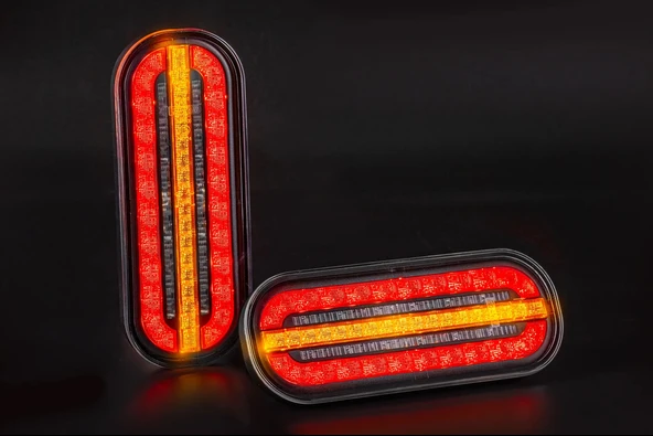 Universal LED Arka Lamba, 12/24V Statik Sinyal Lambası - Resim 4