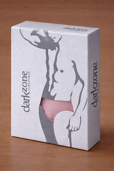 Erkek Pembe Biyeli Slip Külot - Resim 5