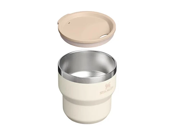Stanley The Stay Hot Stacking Camp Cup 10oz Cream Termos AS10120780035 ürün görseli 1