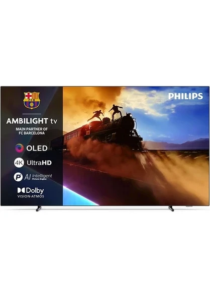 Philips 55OLED760 55'' 139 Ekran Uydu Alıcılı 4K Ultra HD Smart Ambilight OLED TV ürün görseli 1
