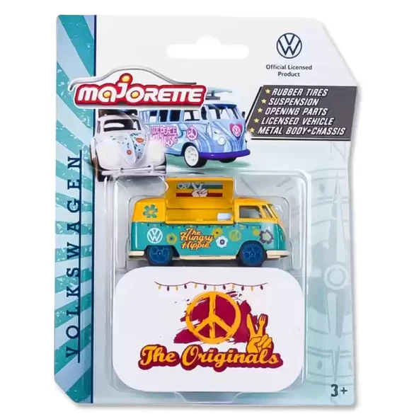 Majorette Volkswagen Deluxe Cars - T1 The Hungry Hippie ürün görseli 1